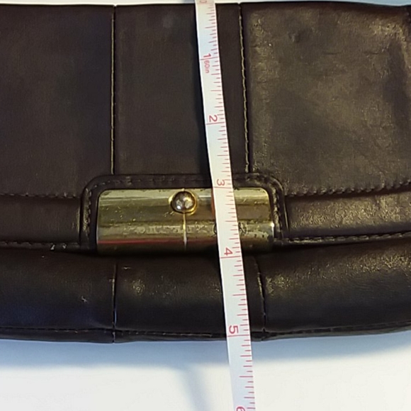 Coach VINTAGE leather clutch, GUC